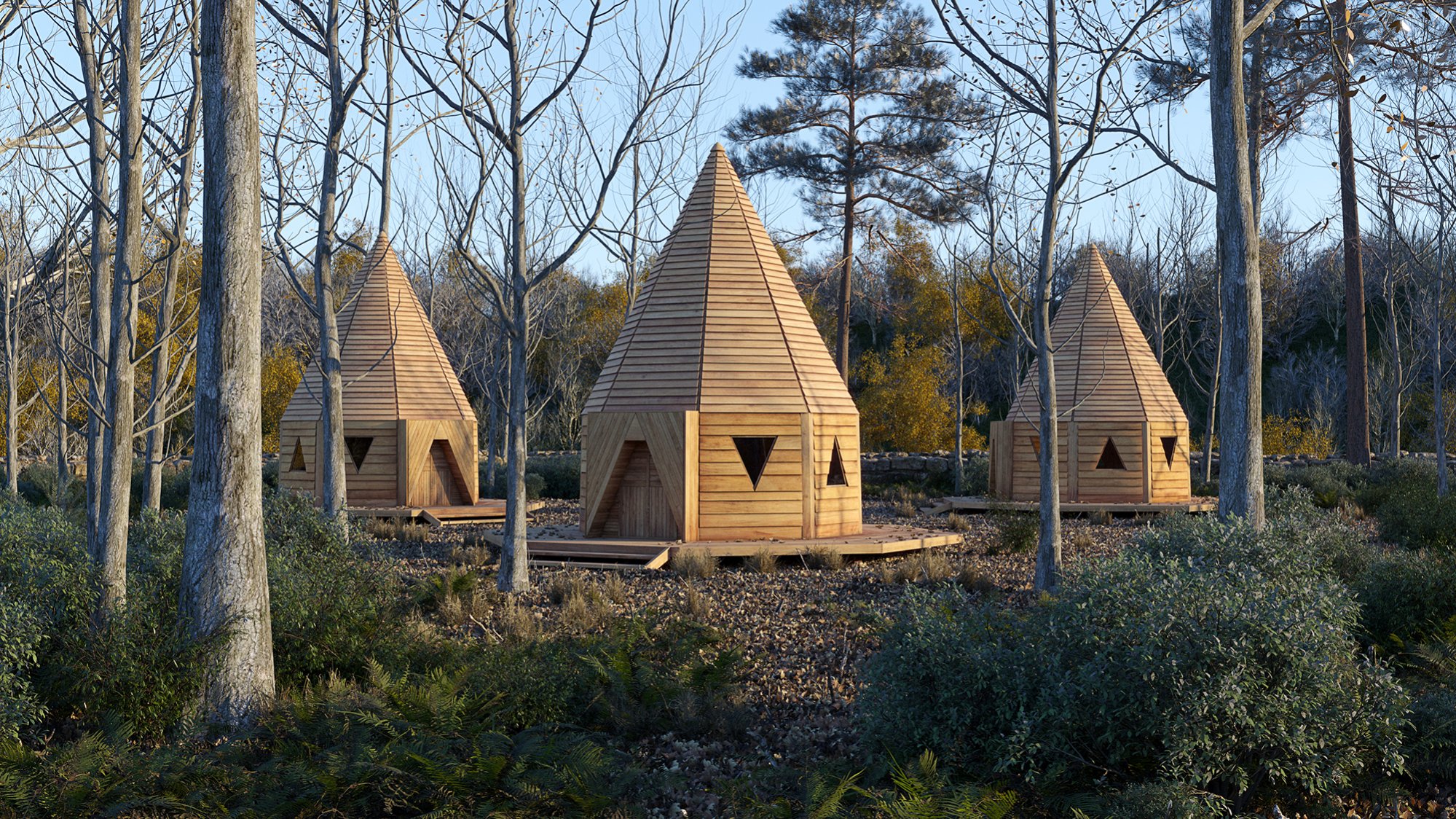 Forest Cabin Walkthrough by Hamidreza Goli